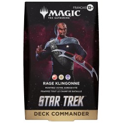 Magic - Star Trek - Deck Commander Rage klingonne (FR)
