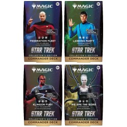Magic - Star Trek - Commander Deck Collector's Edition - Set of 4 Decks (EN)