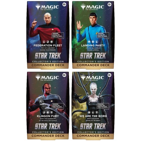Magic - Star Trek - Commander Deck Collector's Edition - Set of 4 Decks (EN)
