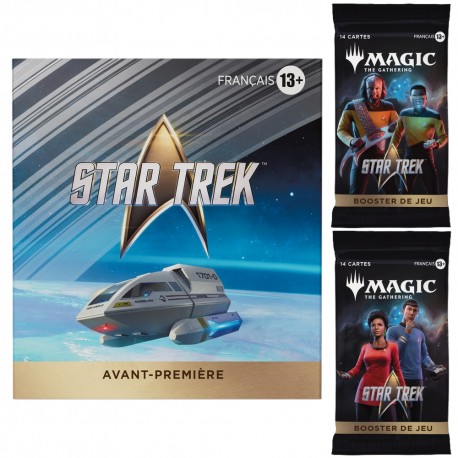 Magic - Star Trek - Pack d'Avant Première et 2 Boosters de jeu (FR)