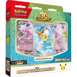 Pokémon - 30 ans - Deck Combat - Mentali-ex (FR)