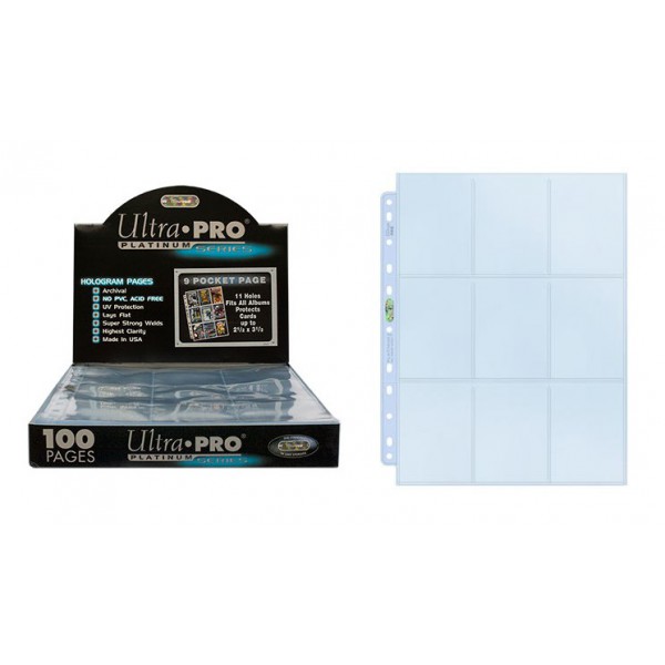 Pack Complet Feuilles Classeur Ultra-Pro - Platinum Series