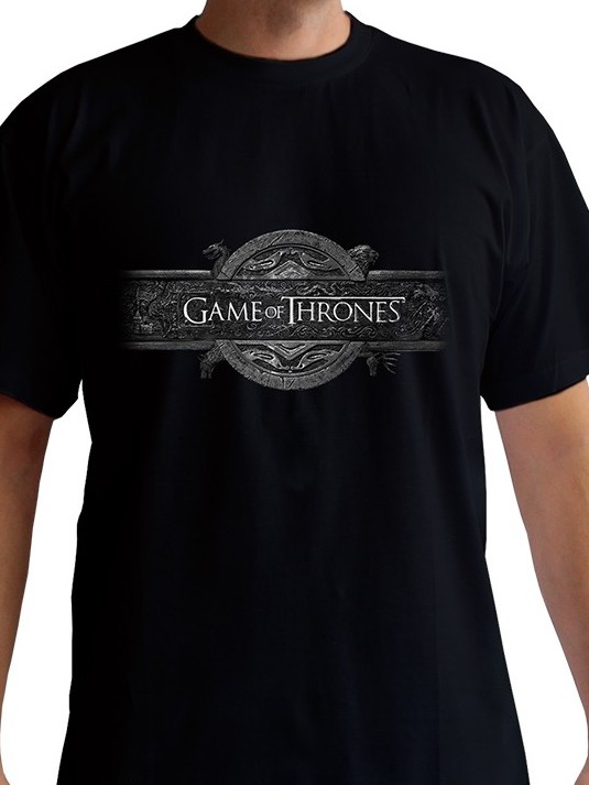 T-shirt Game of Thrones Opening Logo Black