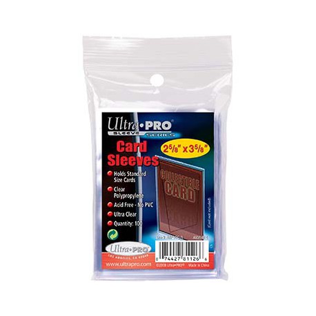 Ultra Pro - 100 Standard Sleeves - Soft Sleeves