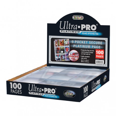 9-Pocket Secure Platinum Page 11-Holes Ultra PRO