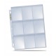Ultra Pro - Secure Platinum Pages - 9-Pocket (3-Holes) 100 pages
