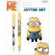 Minions Ballpoint Pen, Mechanical Pencil & Note Pad - Despicable Me