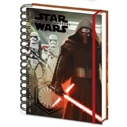 Cahier à Spirale Star Wars Kylo Ren & Troopers (A5)