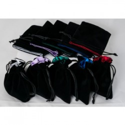 Blackfire - Dice Bag - 10x12cm - Velvet with Satin Lining