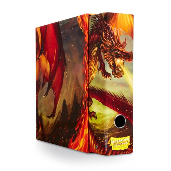 Red art Dragon 3-Ringornder Dragon Shield Slipcase Binder Red art Dragon 3-Ringornder Dragon Shield Slipcase Binder