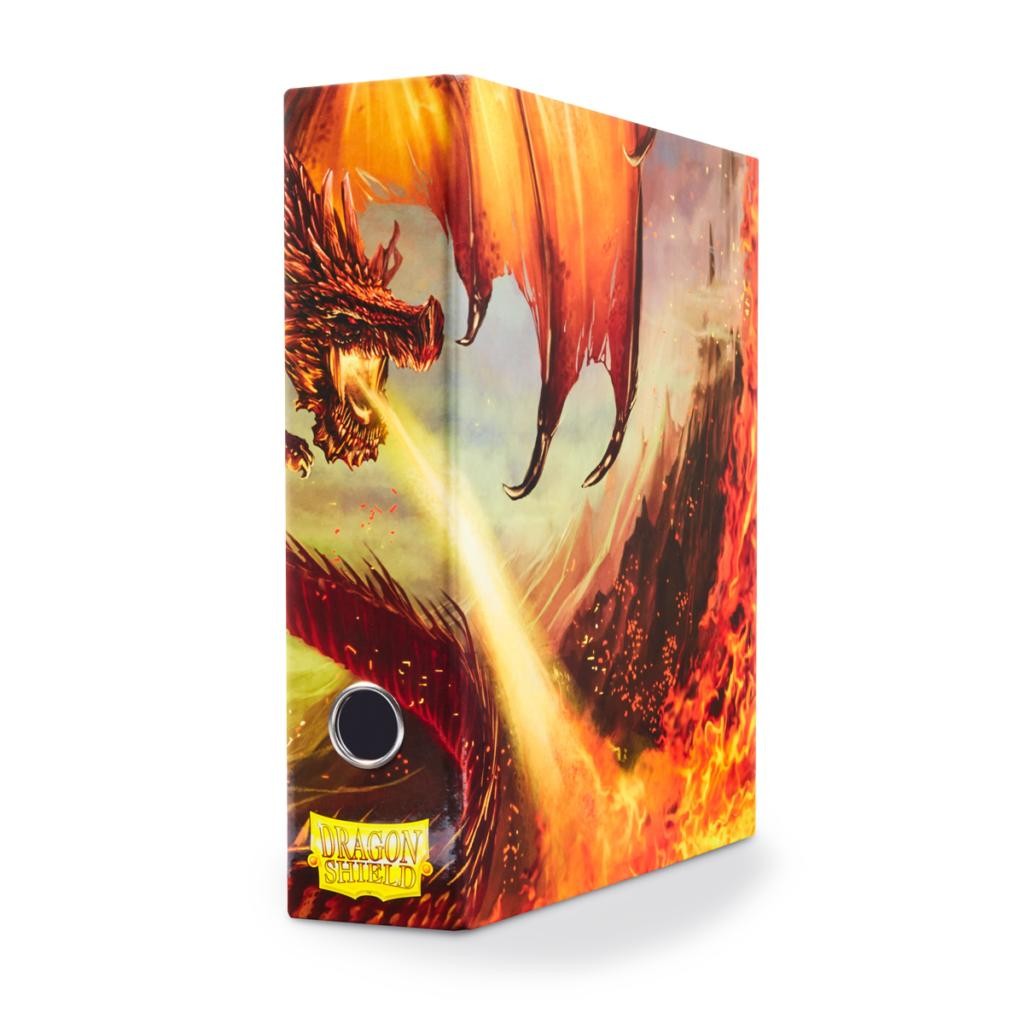 Red art Dragon 3-Ringornder Dragon Shield Slipcase Binder Red art Dragon 3-Ringornder Dragon Shield Slipcase Binder