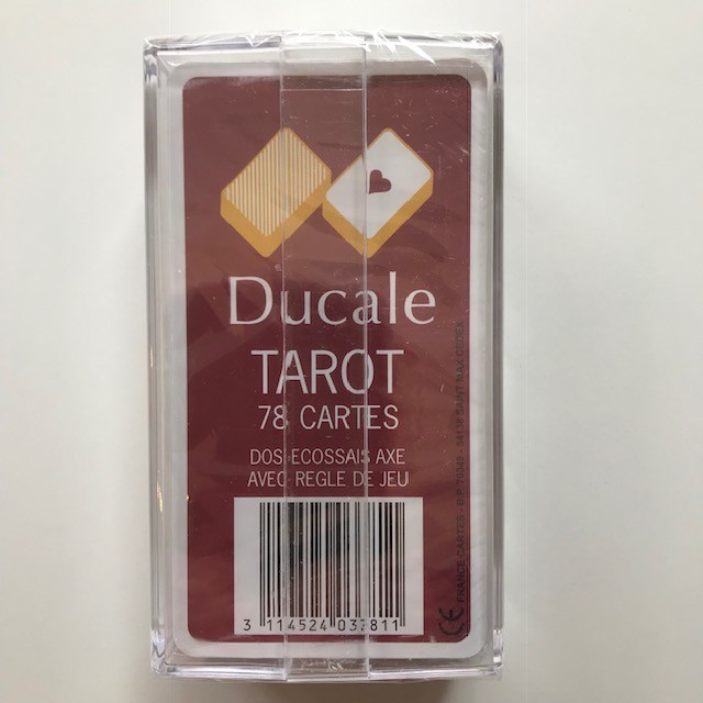 Tarot Ducale en boîtier plastique - Jeu de 78 cartes - Poker
