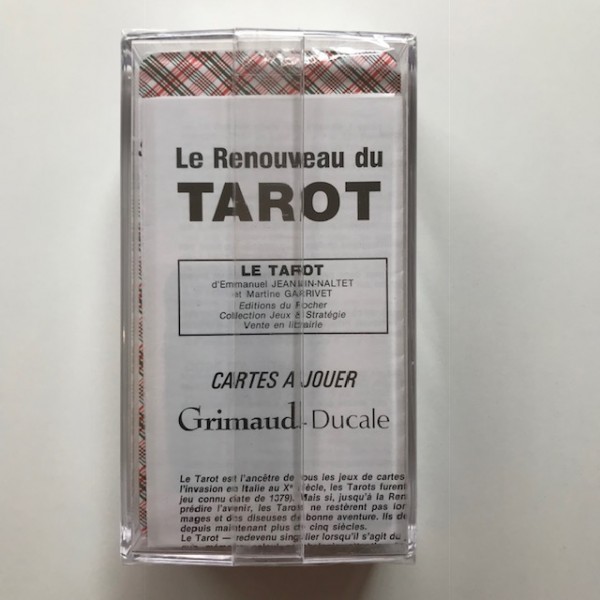 Jeu de Tarot, 78 cartes dans boîte plastique