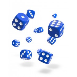 Oakie Doakie Dice 36D6 12mm - Solid - Blue