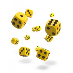 Oakie Doakie Dice 36D6 12mm - Solid - Yellow