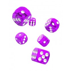 Oakie Doakie Dice 12D6 16mm - Translucent - Purple