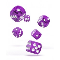 Oakie Doakie Dice 12D6 16mm - Speckled - Purple