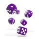 Oakie Doakie Dice 12D6 16mm - Solid - Purple