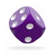 Oakie Doakie Dice dés 12D6 16mm - Solid - Violet