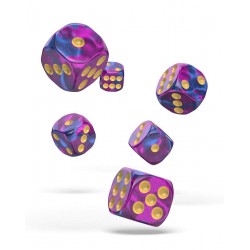 Oakie Doakie Dice 12D6 16mm - Gemidice - Amethyst