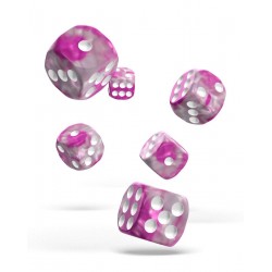 Oakie Doakie Dice - 12D6 - 16mm - Gemidice - Magnolia