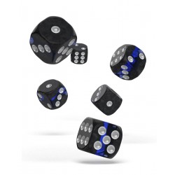 Oakie Doakie Dice 12D6 16mm - Enclave - Sapphire