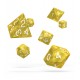 Oakie Doakie Dice RPG Set - Marble - Yellow