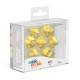 Oakie Doakie Dice RPG Set - Marble - Yellow