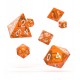 Oakie Doakie Dice RPG Set - Translucent - Orange