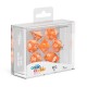 Oakie Doakie Dice RPG Set - Translucent - Orange