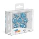 Oakie Doakie Dice RPG Set - Speckled - Light Blue