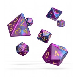 Oakie Doakie Dice RPG Set - Gemidice - Amethyst