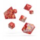 Oakie Doakie Dice RPG Set - Gemidice - Red Sky