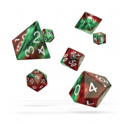 Oakie Doakie Dice - Dés RPG Set - Gemidice - Bloody Jungle