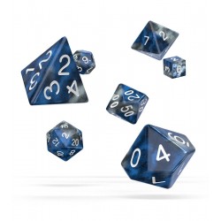 Oakie Doakie Dice - RPG Set - Gemidice - Liquid Steel