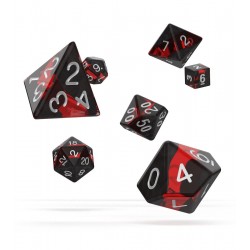 Oakie Doakie Dice RPG Set - Enclave - Ruby