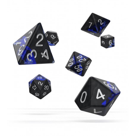 Oakie Doakie Dice dés RPG Set - Enclave - Sapphire