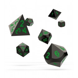 Oakie Doakie Dice RPG Set - Metal Dice - Matrix